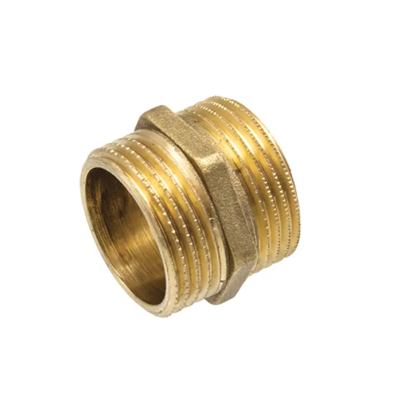 Casquilho duplo latão Eco 1/2" MM Casquilho duplo latão Eco 1/2" MM