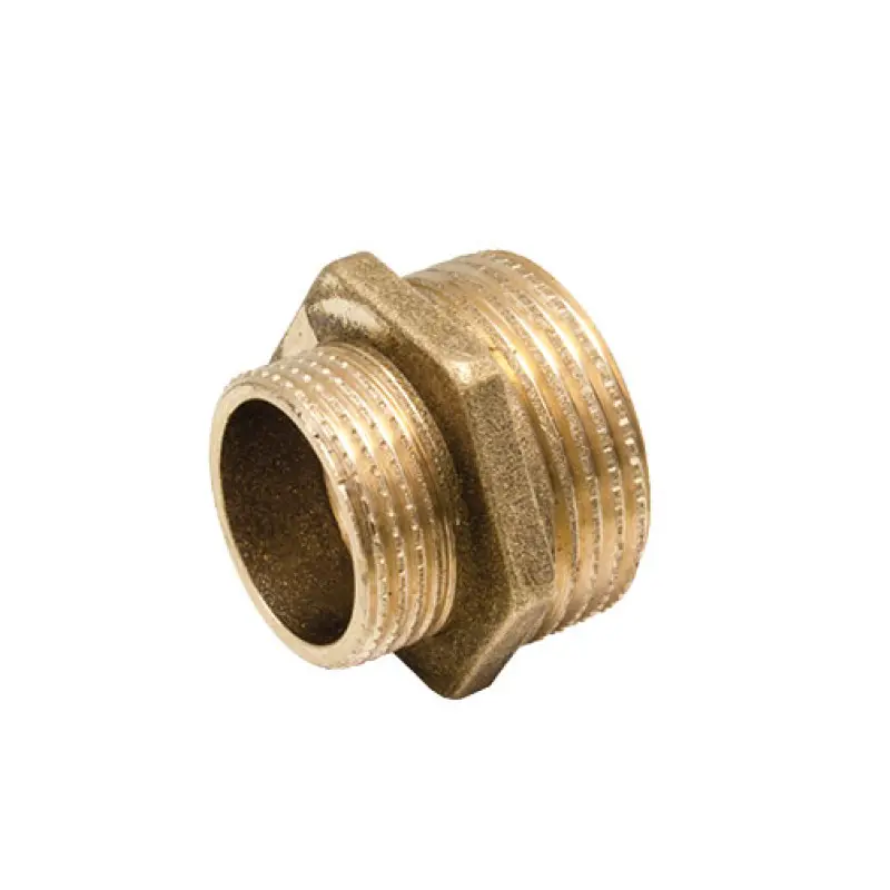 Casquilho duplo redução latão Eco 1/2" x 3/8"