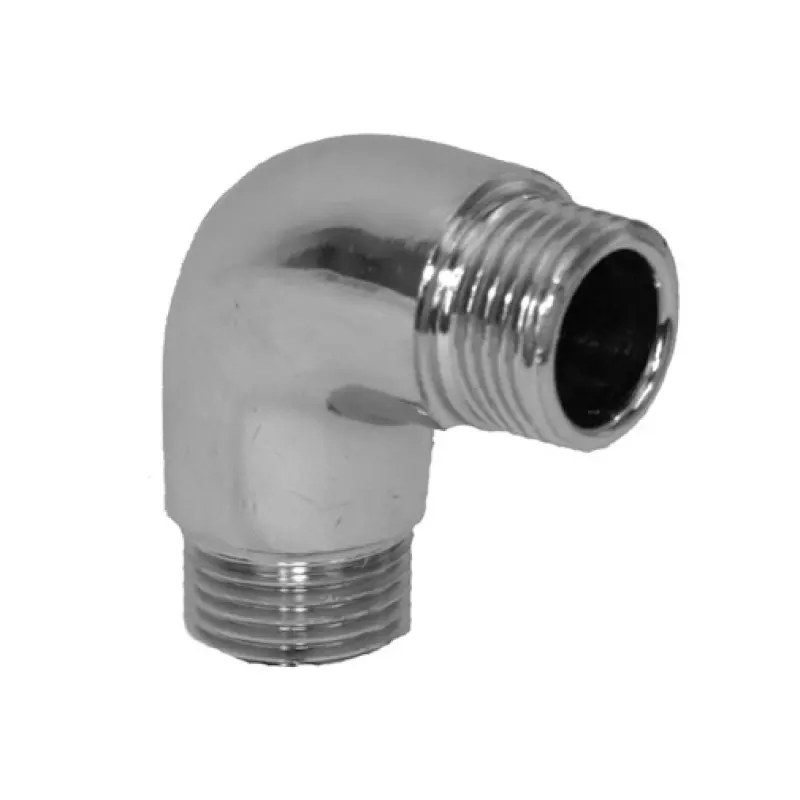 Joelho latão 1/2" MM cromado Joelho latão 1/2" MM cromado