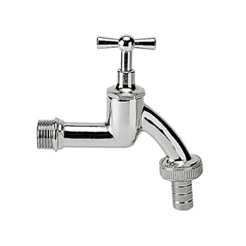 Torneira latão 3/4" cromada para jardim Torneira latão 3/4" cromada para jardim