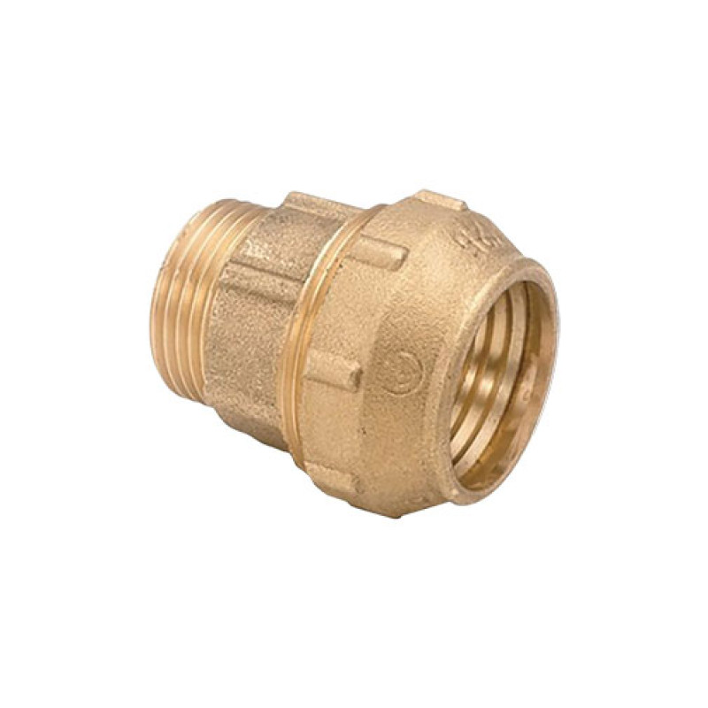 União de aperto latão 1.1/4" M x 40 mm União de aperto latão 1.1/4" M x 40 mm