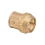 União de aperto latão 2" F x 63 mm