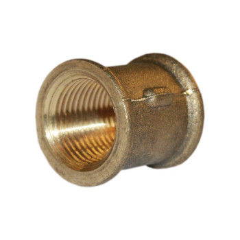 União simples latão 3/8" FF