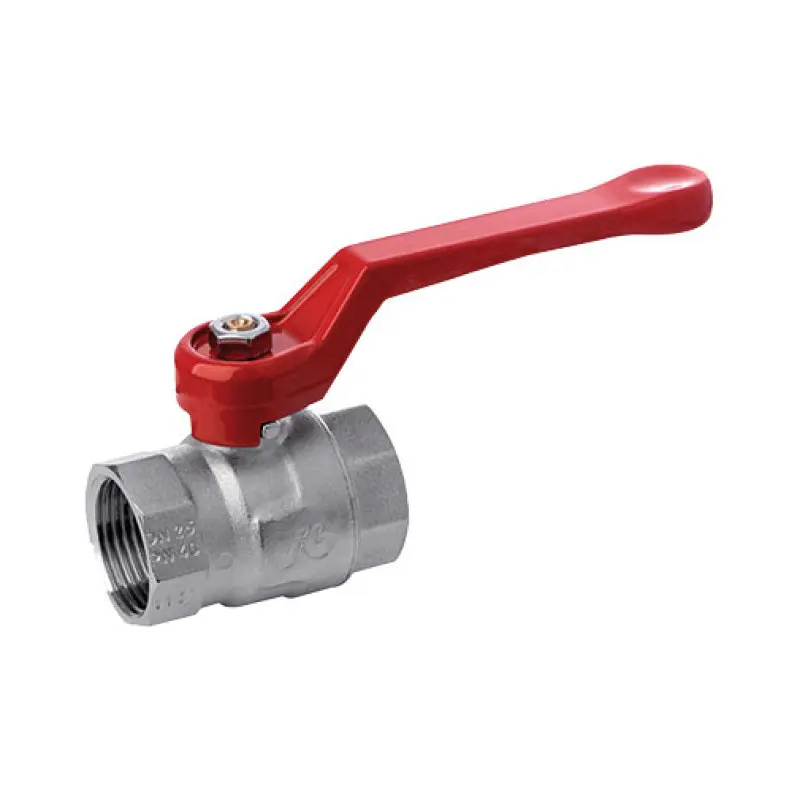 Válvula esfera latão 2.1/2" FF com manípulo comprido Válvula esfera latão 2.1/2" FF com manípulo comprido
