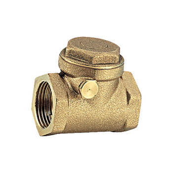 Válvula retenção latão 1.1/4" FF com postigo Válvula retenção latão 1.1/4" FF com postigo