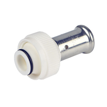 Ligador eurokone press 16 mm x 3/4" para coletor sintético Ligador eurokone press 16 mm x 3/4" para coletor sintético