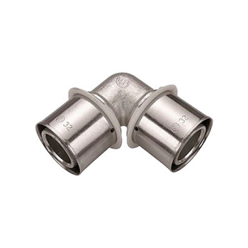 Joelho press metálico 32 x 32 mm