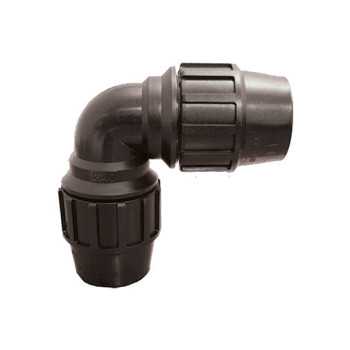 Joelho 90º de aperto PE Tecnoagua 63 mm