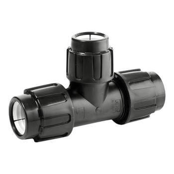 Tê de aperto PE 110 mm