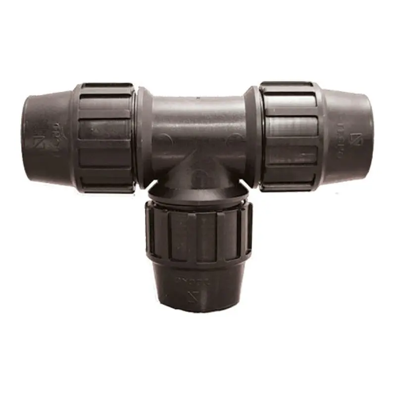 Tê de aperto PE Tecnoagua 50 mm Tê de aperto PE Tecnoagua 50 mm