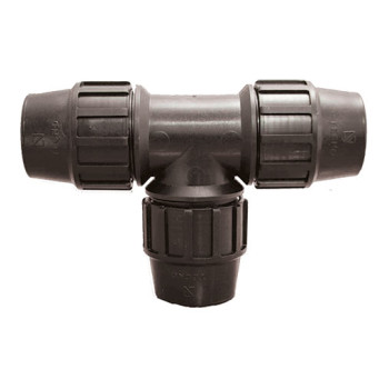 Tê de aperto PE Tecnoagua 63 mm