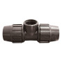 Tê de aperto PE Tecnoagua 63 mm x 2" F x 63 mm