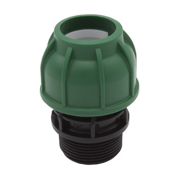 União de aperto PE 32 mm 1.1/4" M