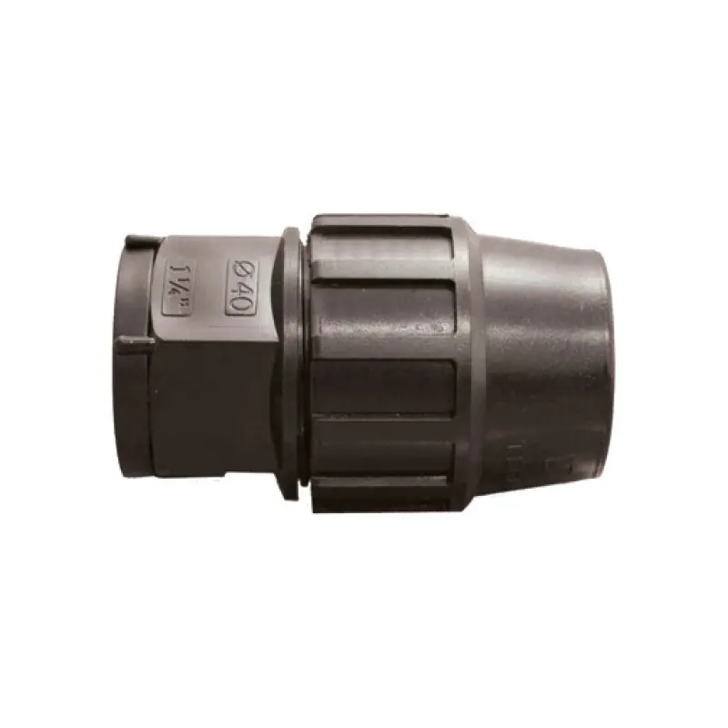 União de aperto PE Tecnoagua 25 mm x 3/4" F União de aperto PE Tecnoagua 25 mm x 3/4" F