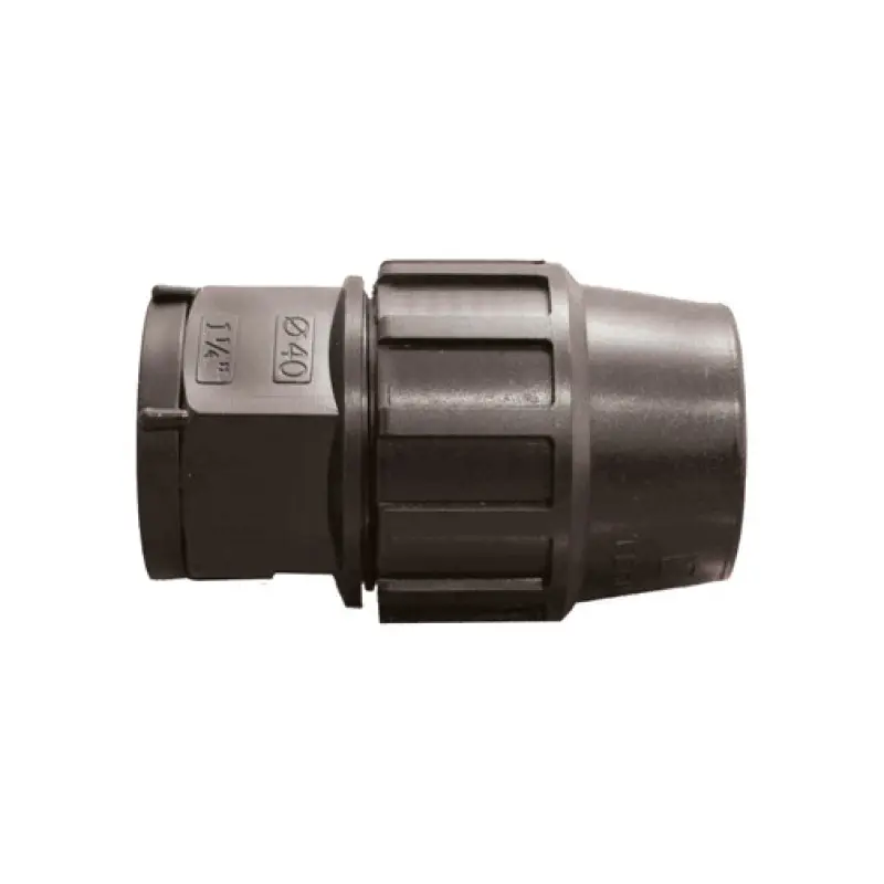 União de aperto PE Tecnoagua 75 mm x 2.1/2" F União de aperto PE Tecnoagua 75 mm x 2.1/2" F