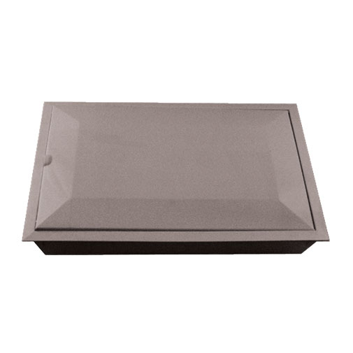 Caixa coletora plástica 470 x 280 mm com porta Caixa coletora plástica 470 x 280 mm com porta