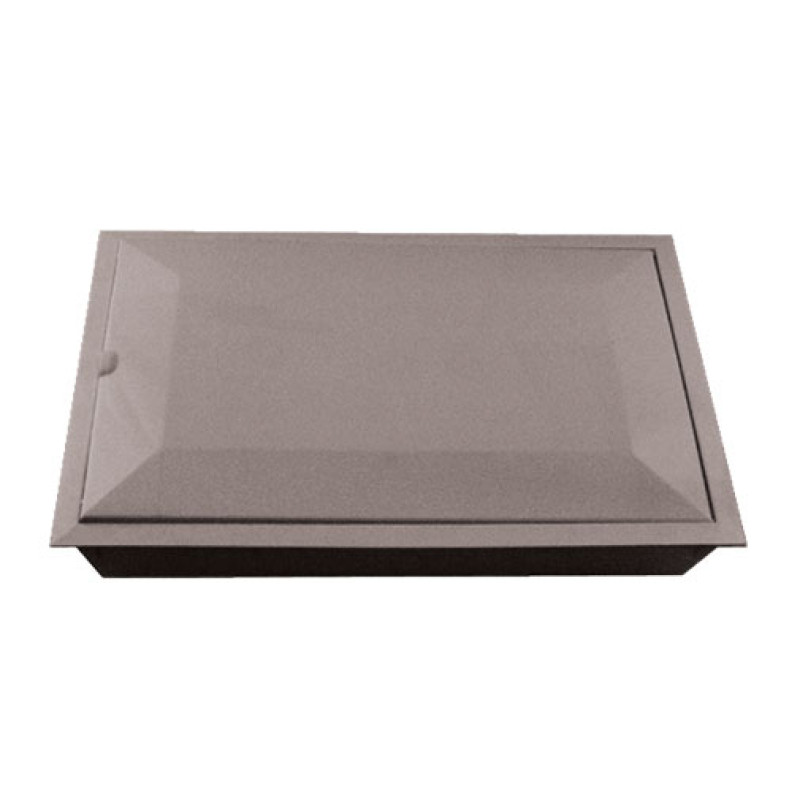Caixa coletora plástica 470 x 280 mm com porta Caixa coletora plástica 470 x 280 mm com porta