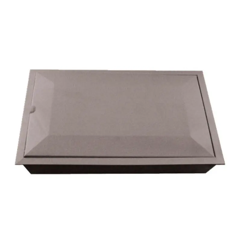 Caixa coletora plástica 470 x 280 mm com porta