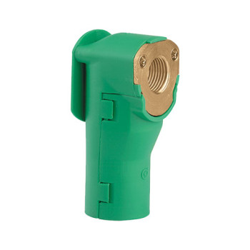 Caixa terminal Caleffi 1/2" F x 23 p.1,5 com joelho Caixa terminal Caleffi 1/2" F x 23 p.1,5 com joelho