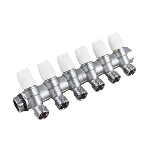 Coletor Tiemme Maxima 16 mm x 1/2" x 3/4" com 2 saídas Coletor Tiemme Maxima 16 mm x 1/2" x 3/4" com 2 saídas