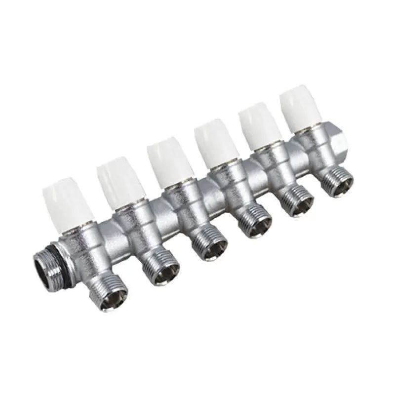 Coletor Tiemme Maxima 16 mm x 1/2" x 3/4" com 4 saídas Coletor Tiemme Maxima 16 mm x 1/2" x 3/4" com 4 saídas