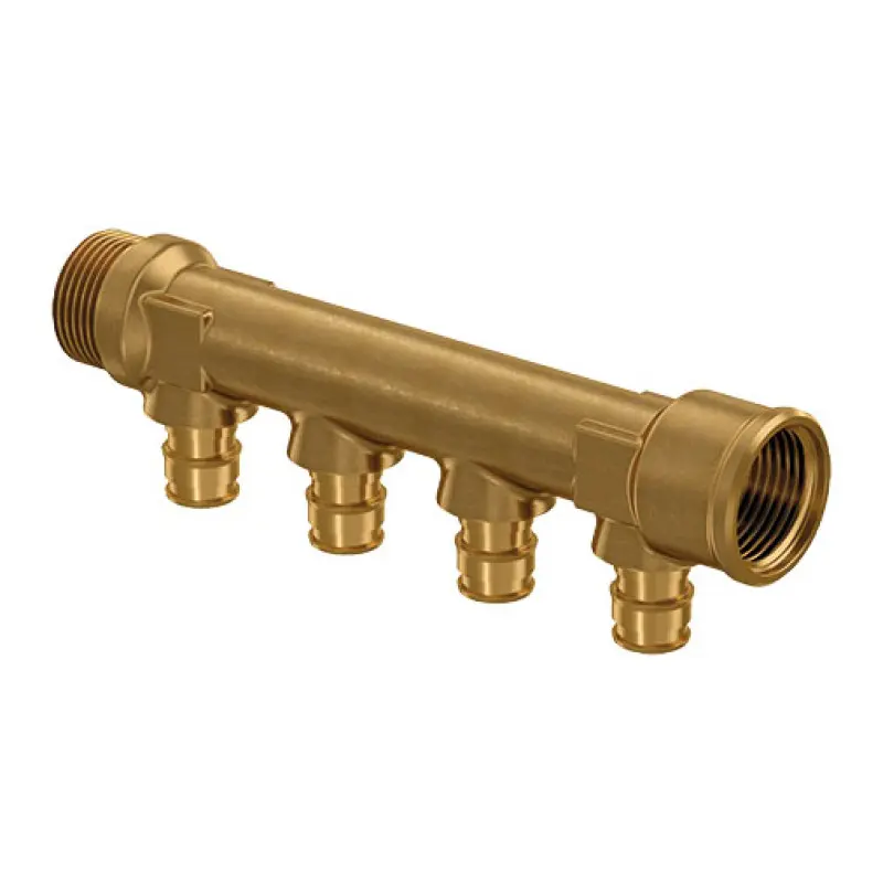 Coletor Uponor 3/4" x 2 saídas (2 x 20 mm c/c 40 mm) Coletor Uponor 3/4" x 2 saídas (2 x 20 mm c/c 40 mm)
