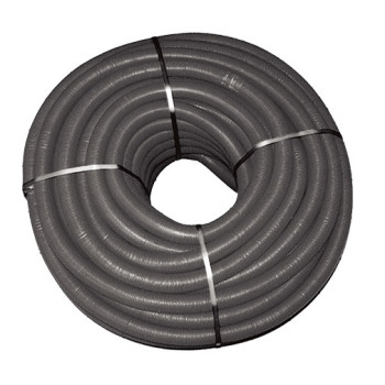 Manga corrugada 50 mm preta rolo 50 m