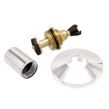 Castelo passagem 1" com espelho e campânula Castelo passagem 1" com espelho e campânula