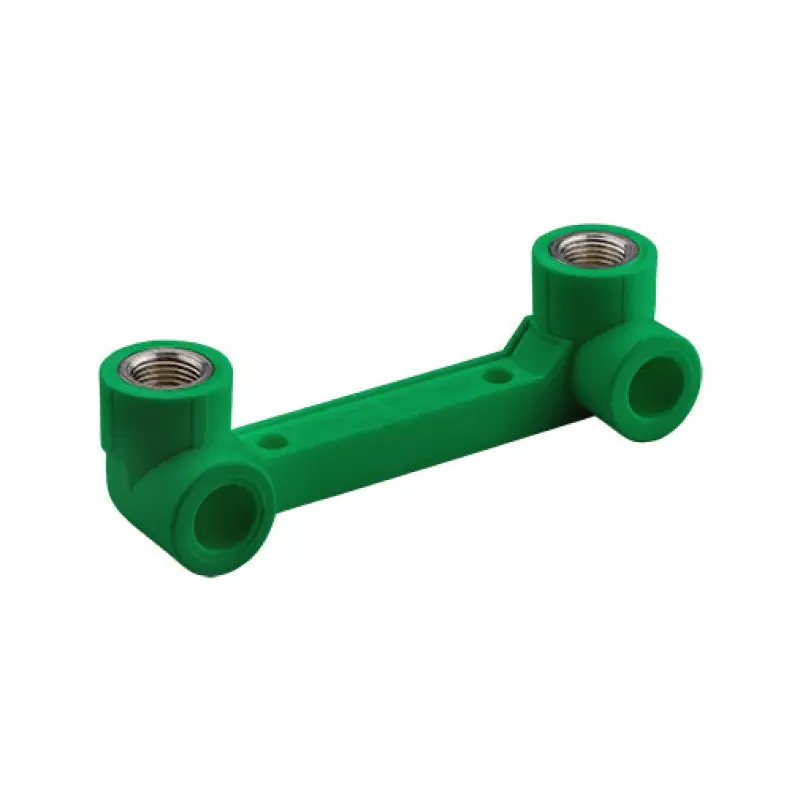 Suporte PPR Vesbo 25 mm x 1/2" F com joelho terminal duplo e pater Suporte PPR Vesbo 25 mm x 1/2" F com joelho terminal duplo e pater