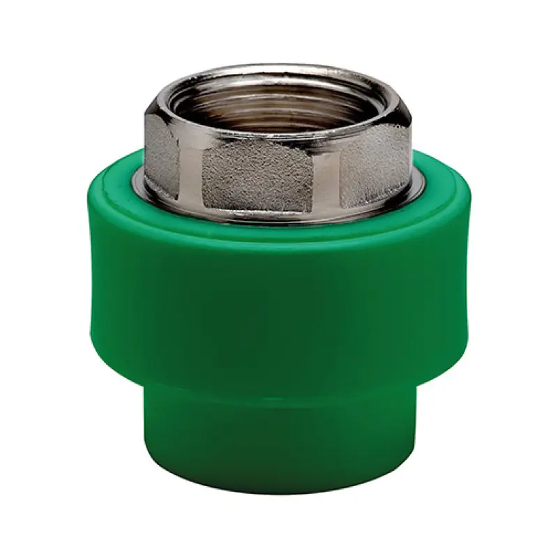 União hexagonal PPR 50 mm x 1.1/2" F