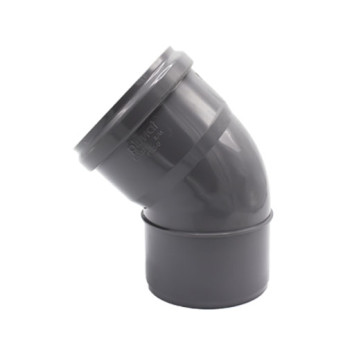 Curva 45º PVC Politejo 110 mm com anel Curva 45º PVC Politejo 110 mm com anel