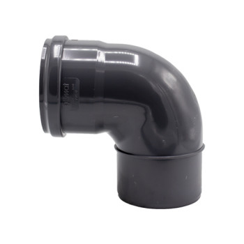 Curva 87º PVC Politejo 110 mm com anel Curva 87º PVC Politejo 110 mm com anel