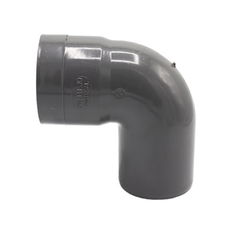 Curva 87º PVC Politejo 75 mm para colar Curva 87º PVC Politejo 75 mm para colar