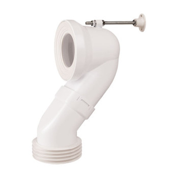 Curva S Jimten 110 com saída dual e fixação para sanita Curva S Jimten 110 com saída dual e fixação para sanita