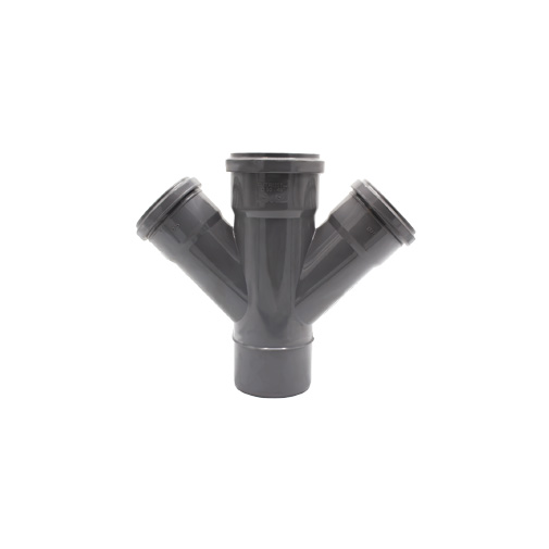 Forquilha dupla redução PVC Fersil 90 x 75 x 75 mm PN4 com anel Forquilha dupla redução PVC Fersil 90 x 75 x 75 mm PN4 com anel
