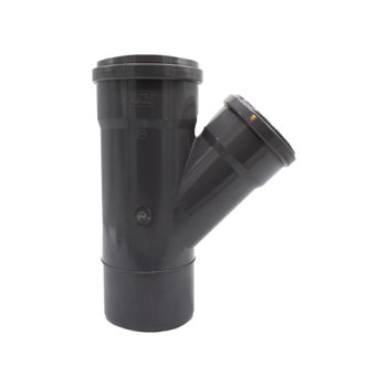 Forquilha redução PVC Politejo 110 x 90 mm com anel Forquilha redução PVC Politejo 110 x 90 mm com anel