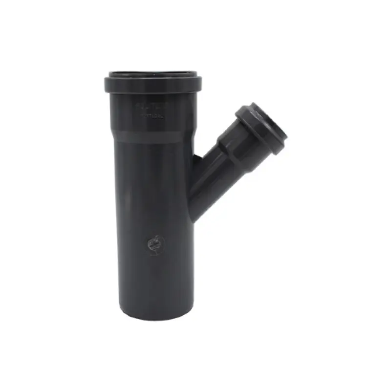Forquilha redução PVC Politejo 75 x 40 mm com anel Forquilha redução PVC Politejo 75 x 40 mm com anel
