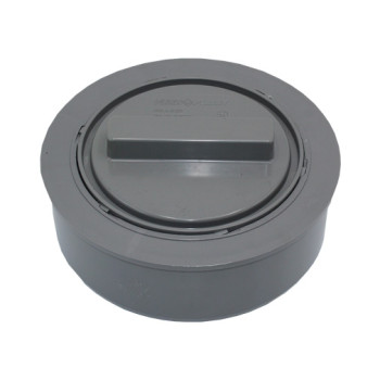 Tampão visita roscado PVC 200 mm PN4