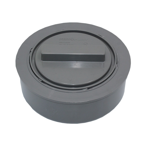 Tampão visita roscado PVC 200 mm PN4