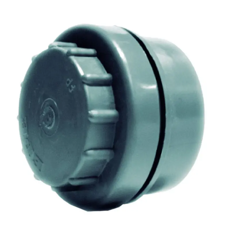 Tampão visita roscado PVC 32 mm PN4 Tampão visita roscado PVC 32 mm PN4