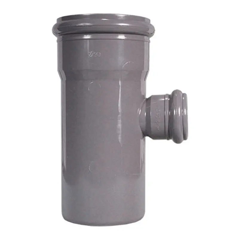 Tê redução 87º PVC Fersil 110 x 90 mm PN4 com anel Tê redução 87º PVC Fersil 110 x 90 mm PN4 com anel