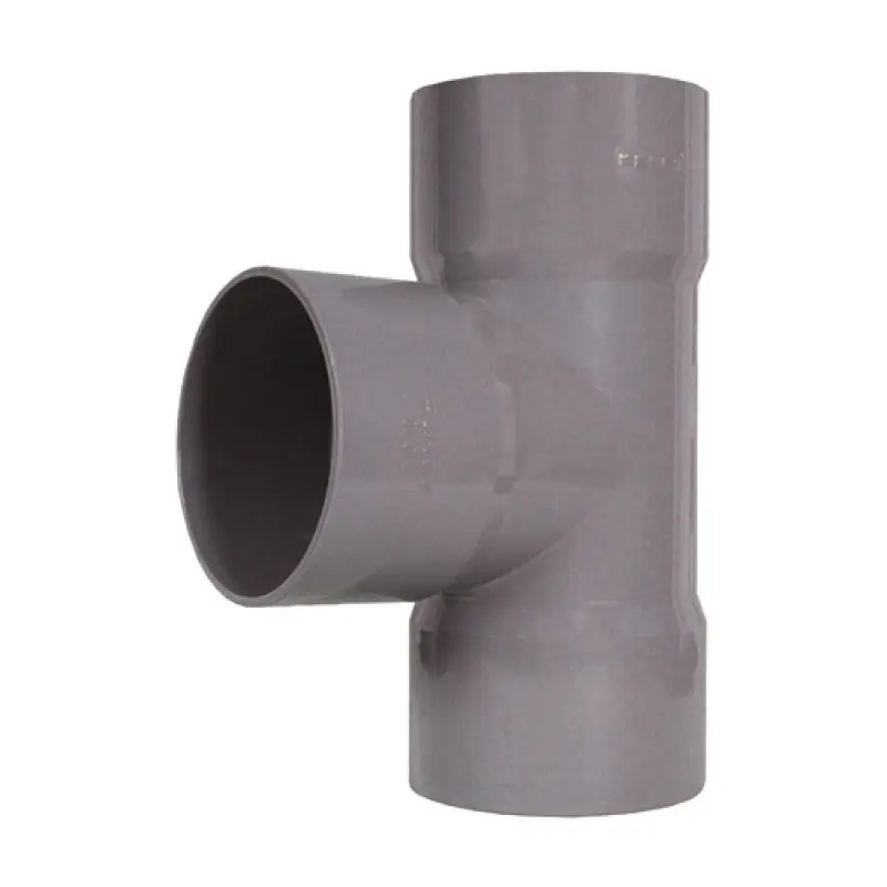 Tê simples 87º PVC Fersil 40 mm PN4 com anel Tê simples 87º PVC Fersil 40 mm PN4 com anel