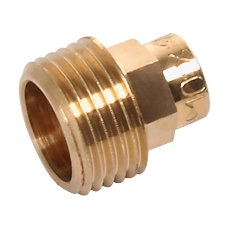 Casquilho bronze Sanha 4243G 18 mm x 1/2" M para soldar Casquilho bronze Sanha 4243G 18 mm x 1/2" M para soldar