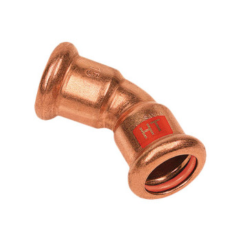 Curva 45º press solar Sanha 12041 22 mm FF