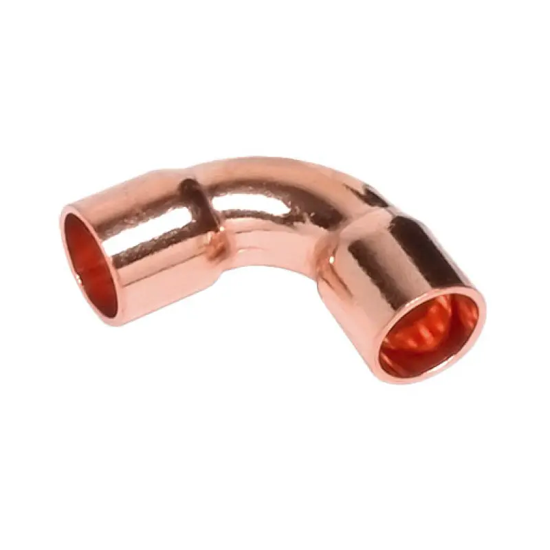 Curva 90º cobre Sanha 5002A 35 mm FF para soldar Curva 90º cobre Sanha 5002A 35 mm FF para soldar