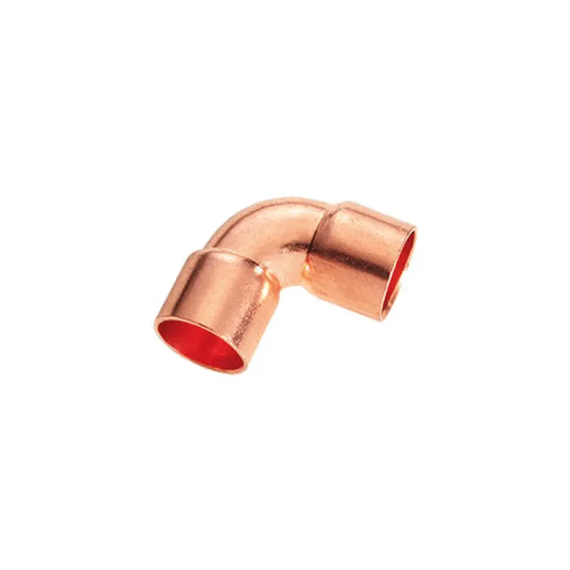 Joelho 90º cobre Hecapo 5/8" F para refrigeração Joelho 90º cobre Hecapo 5/8" F para refrigeração