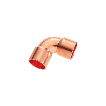Joelho 90º cobre Hecapo 7/8" F para refrigeração