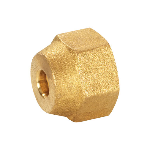 Porca redução latão Hecapo 3/4" F x 5/8" F para refrigeração Porca redução latão Hecapo 3/4" F x 5/8" F para refrigeração