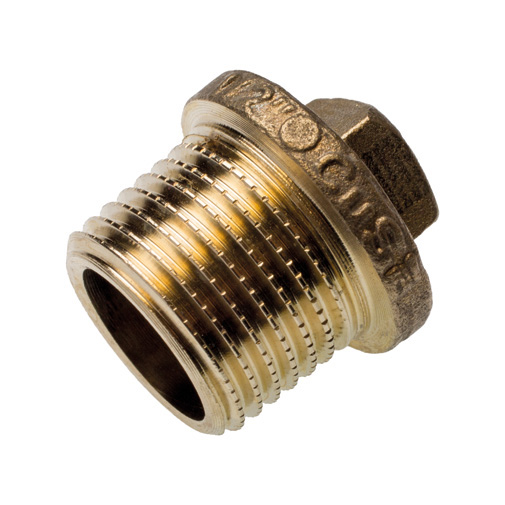 Tampão bronze Sanha 3290 3/4" M para roscar Tampão bronze Sanha 3290 3/4" M para roscar