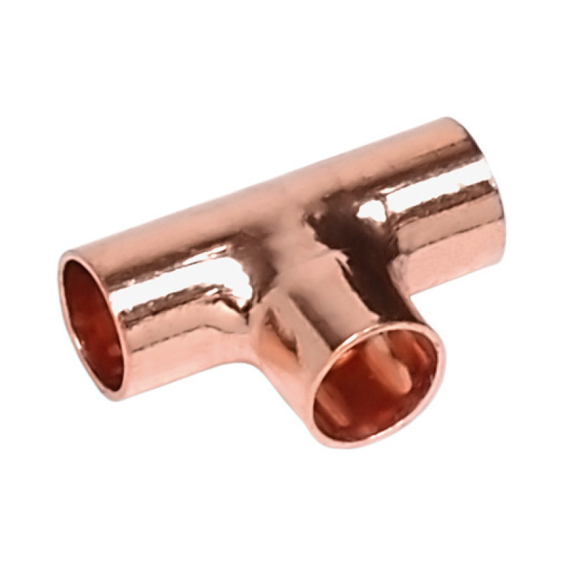 Tê redução 90º cobre Sanha 5130 42 x 28 x 42 mm para soldar Tê redução 90º cobre Sanha 5130 42 x 28 x 42 mm para soldar